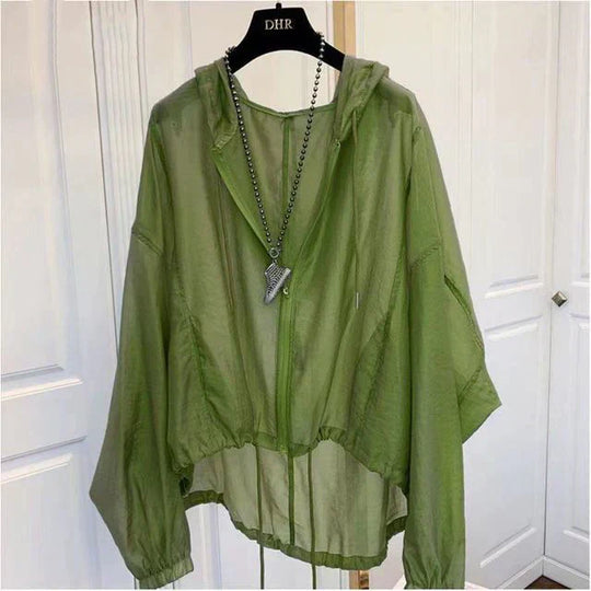Durchsichtige Jacke