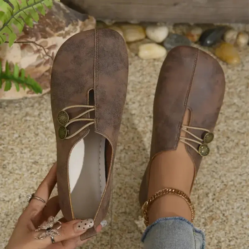 Elegante Ergonomische Flachschuhe mit Weicher Sohle
