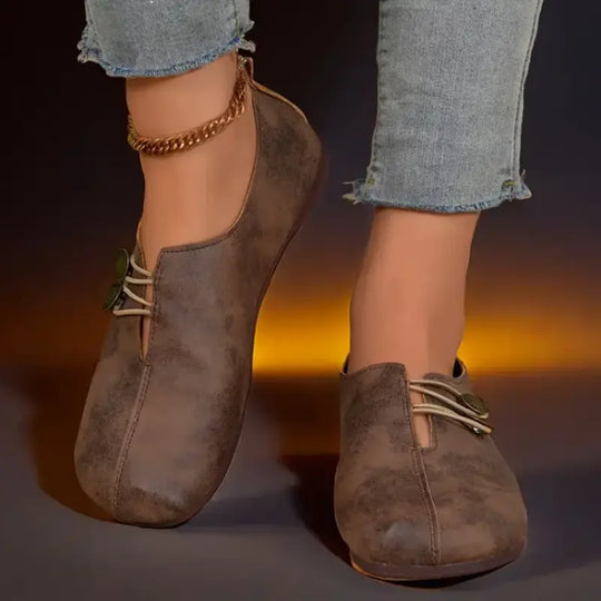 Elegante Ergonomische Flachschuhe mit Weicher Sohle