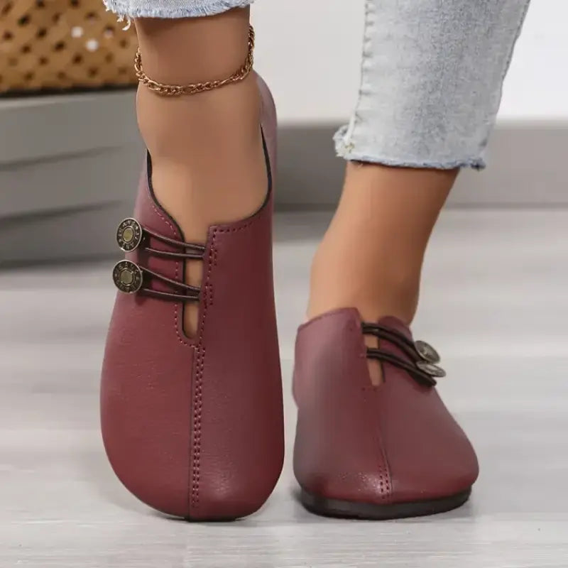 Elegante Ergonomische Flachschuhe mit Weicher Sohle