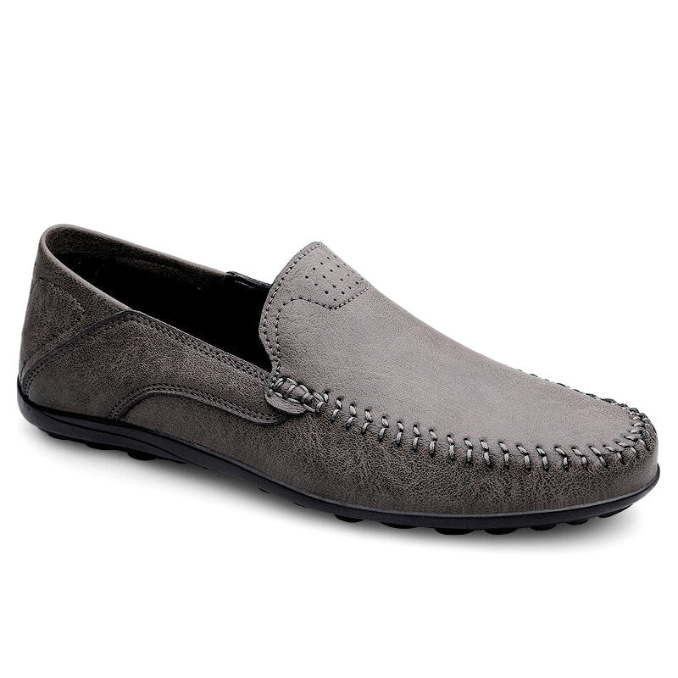 Handgefertigte Mokassins Herren Klassische Loafers Herren Luxus Verarbeitung Leder