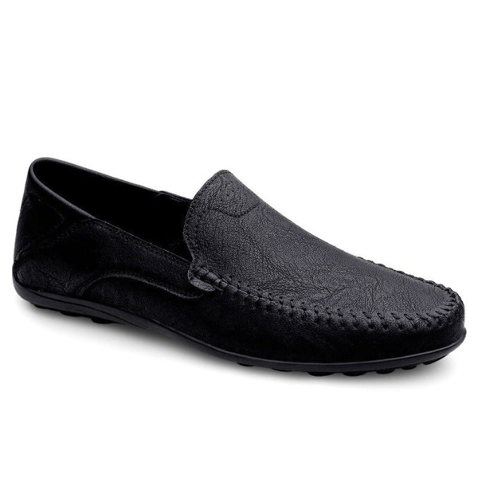 Handgefertigte Mokassins Herren Klassische Loafers Herren Luxus Verarbeitung Leder