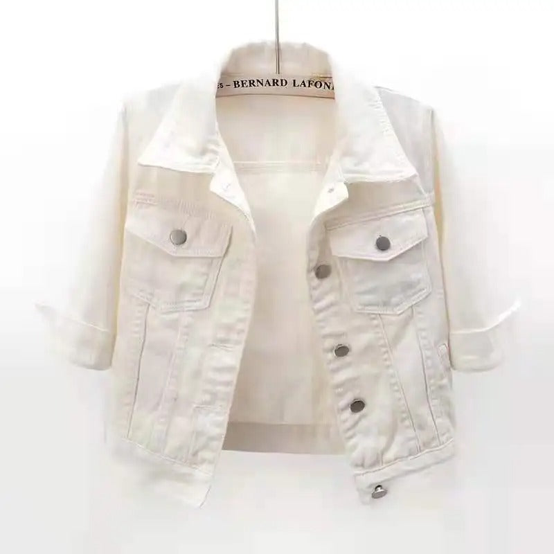 Damen Jeansjacke mit Klassischer Passform