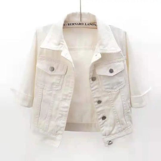 Damen Jeansjacke mit Klassischer Passform