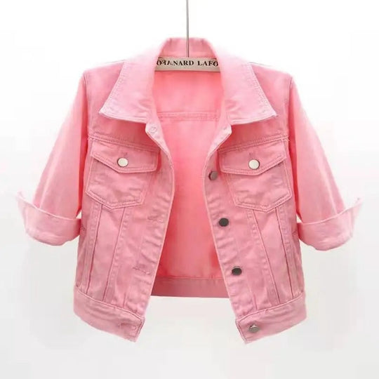 Damen Jeansjacke mit Klassischer Passform