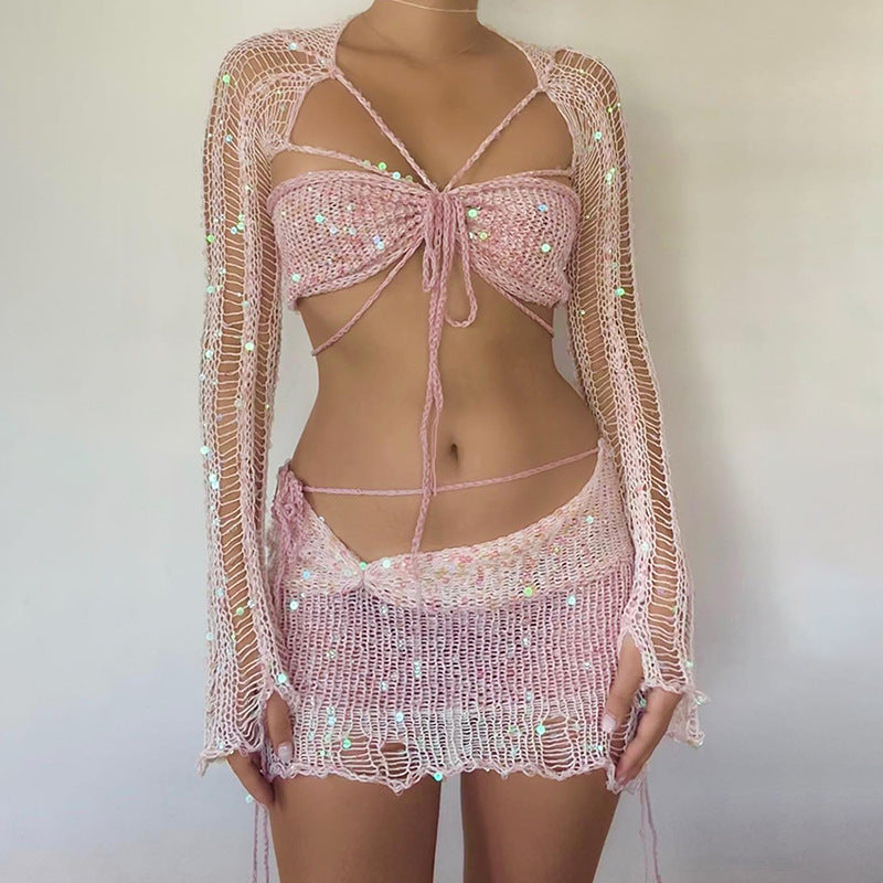 Kjole Polyester Stilfull Hverdagsantrekk