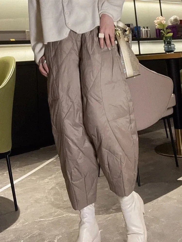 Winddichte Weiche Baumwollhose für Den Winter