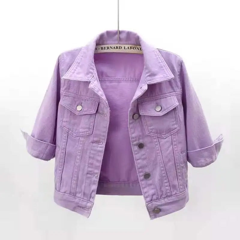 Damen Jeansjacke mit Klassischer Passform