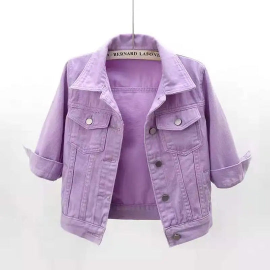 Damen Jeansjacke mit Klassischer Passform