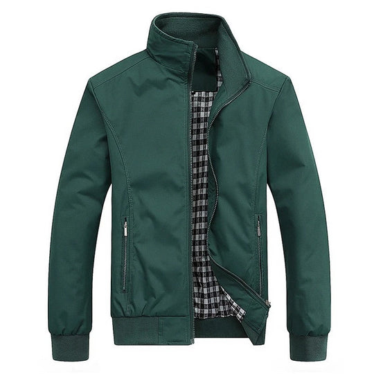 Stilvolle Casual Herbst Windbreaker mit Kragen für Männer