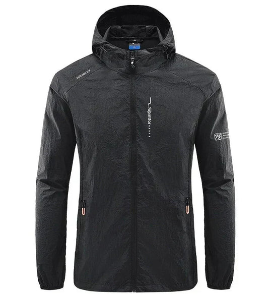 Ultraleichte Wind und Sonnensichere Kapuzen Sommerjacke Herren