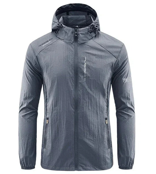 Ultraleichte Wind und Sonnensichere Kapuzen Sommerjacke Herren