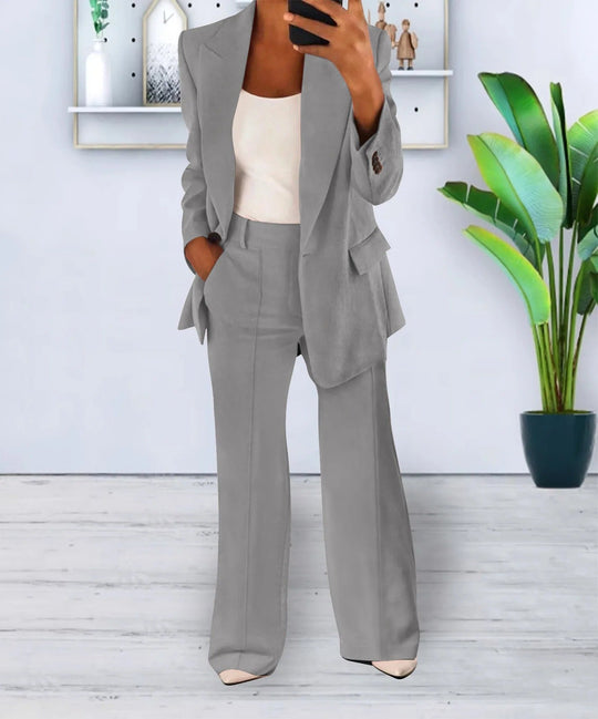 ShopNory 2-teiliges Damen Blazer-Set