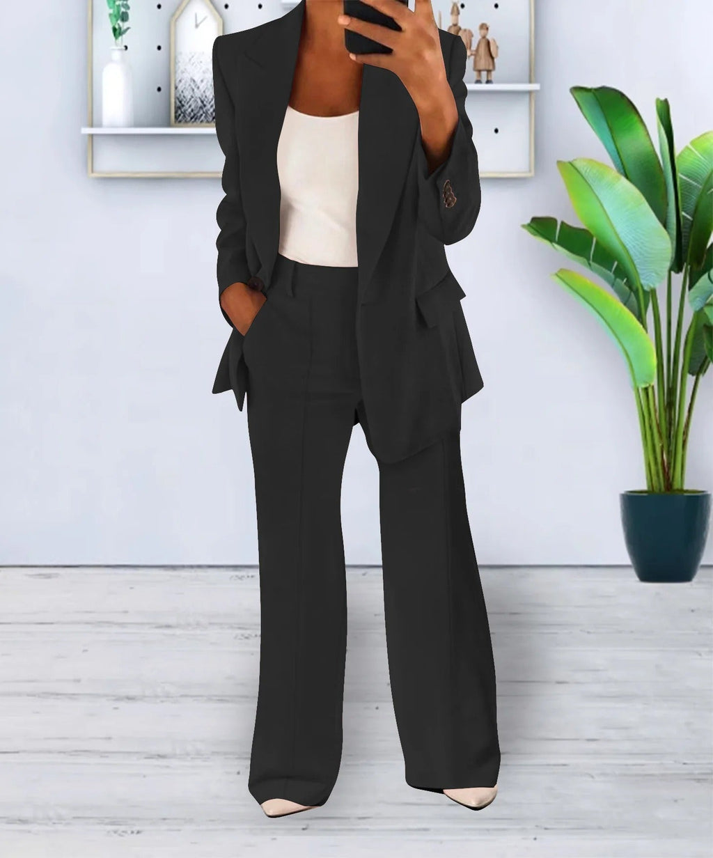 ShopNory 2-teiliges Damen Blazer-Set