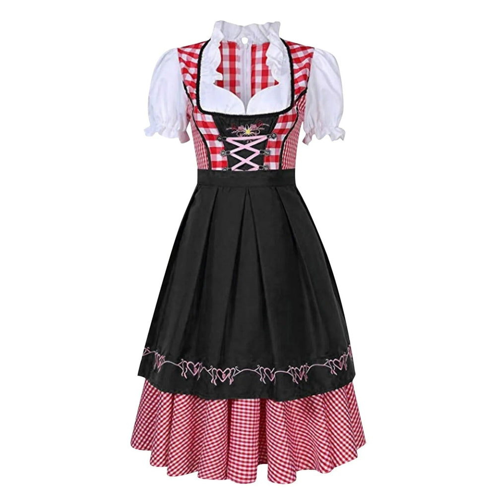 Oktoberfest Dirndl Kariert