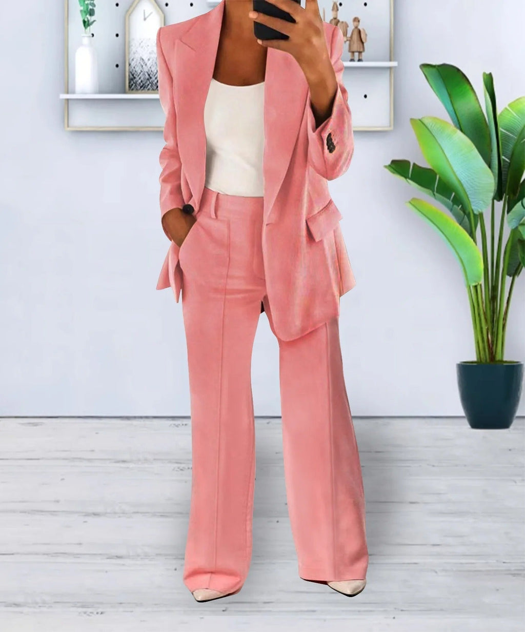 ShopNory 2-teiliges Damen Blazer-Set