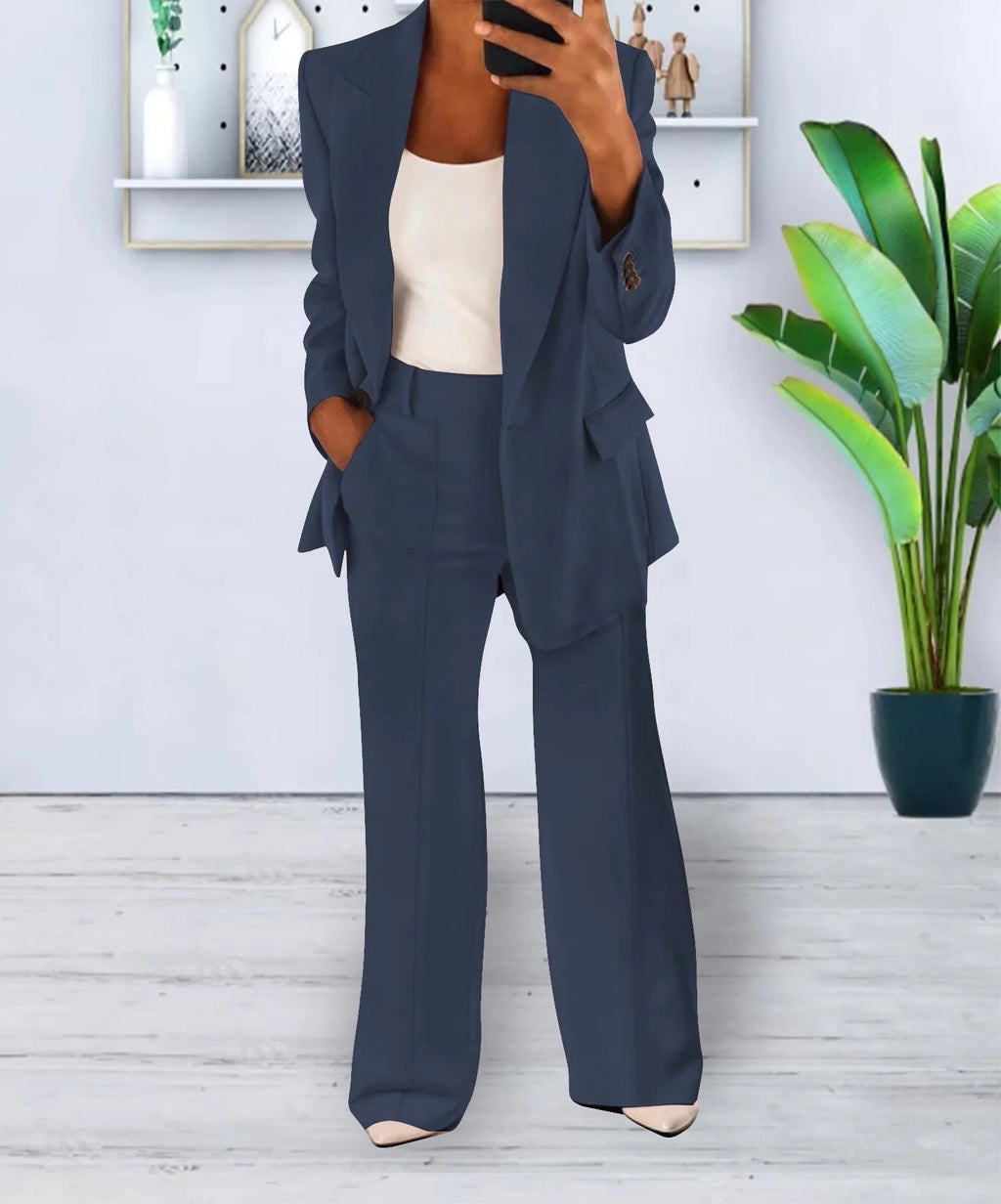 ShopNory 2-teiliges Damen Blazer-Set