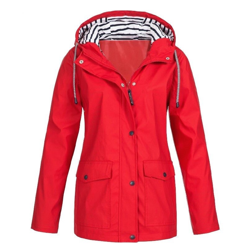 3-in-1 wasserdichte Jacke - winddicht & atmungsaktiv Damenjacke