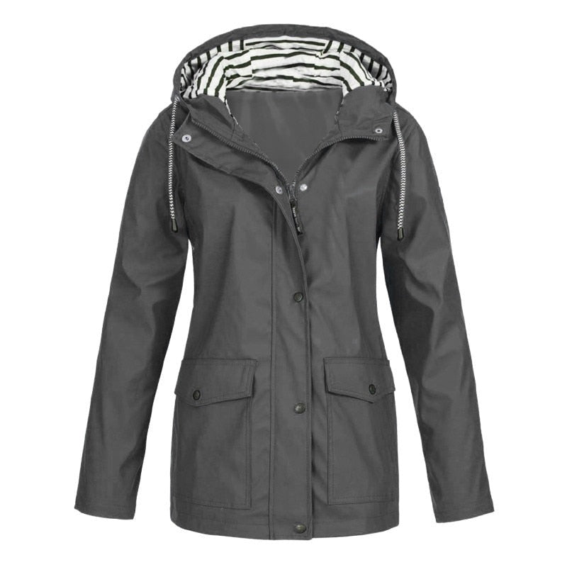 3-in-1 wasserdichte Jacke - winddicht & atmungsaktiv Damenjacke