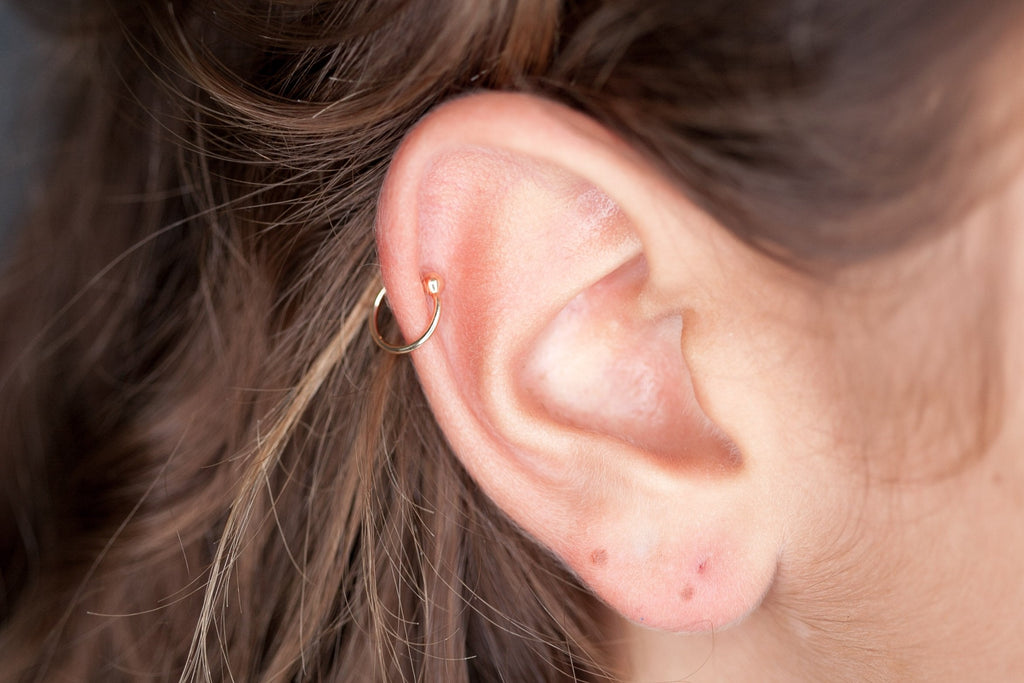 Zarter EarCuff 16K vergoldet - Ohrklemme | Shop Nory