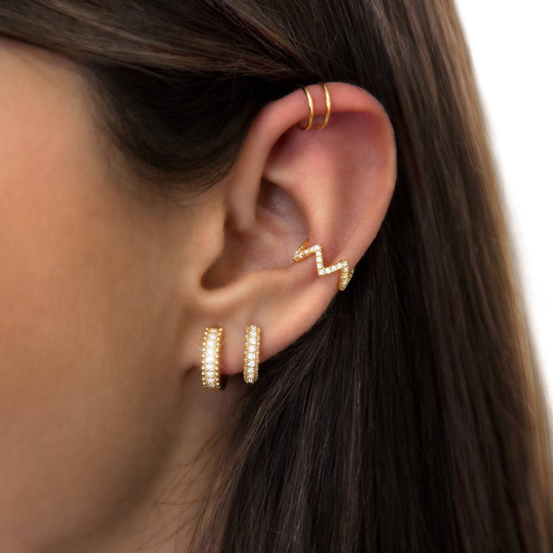Strahlende Zirkonia-Ohrringe – Elara | Shop Nory