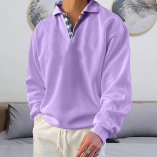 Leichter Herren-Sommersweater mit lockerer Passform