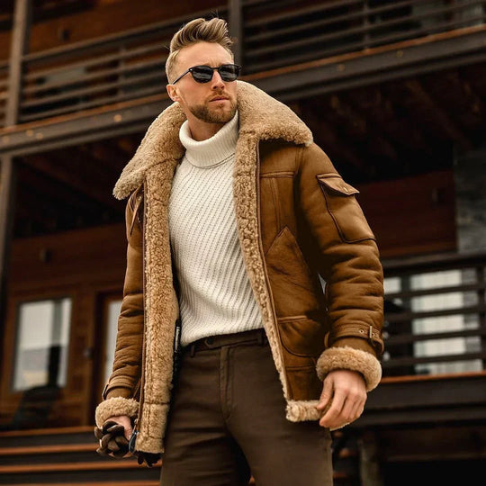 Warme Herren Winterjacke
