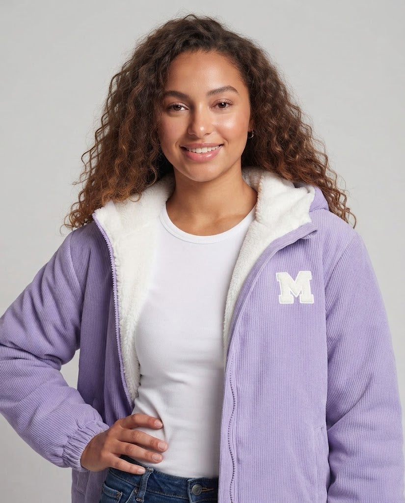 Damen Fleecejacke mit Kapuze Shop Nory