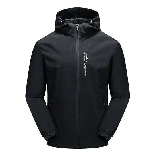 Wasserdichte und Winddichte Outdoor-Jacke mit Kapuze