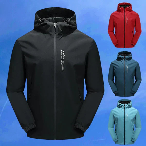 Wasserdichte und Winddichte Outdoor-Jacke mit Kapuze
