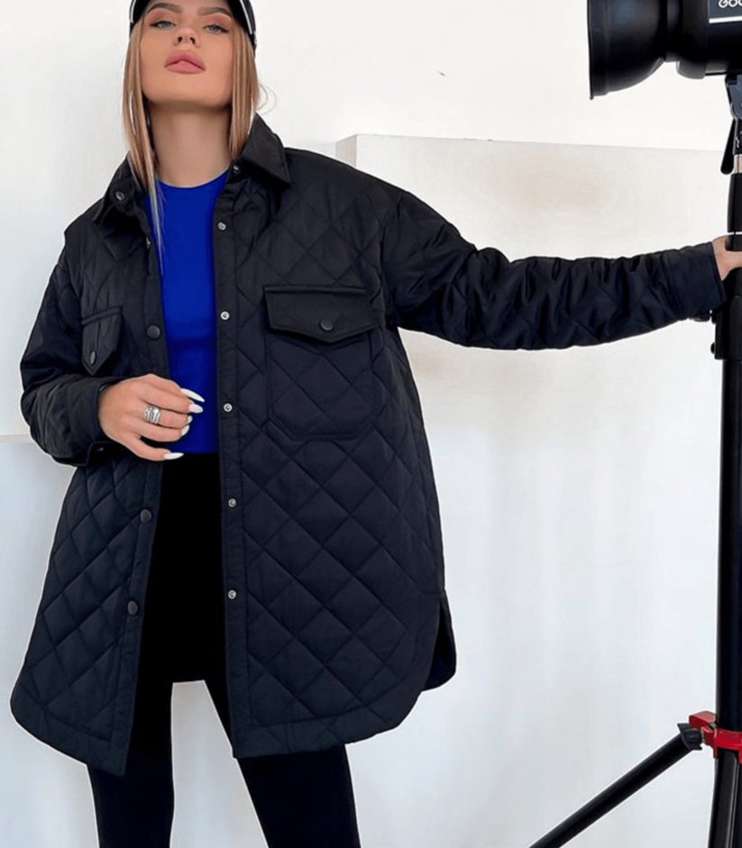 Shopnory | Steppjacke In Ubergröße Carline