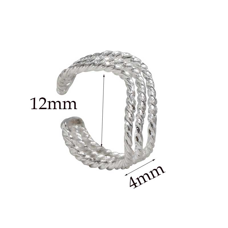 Wave Cuff Wrap Clip-On Ohrringe | Shop Nory