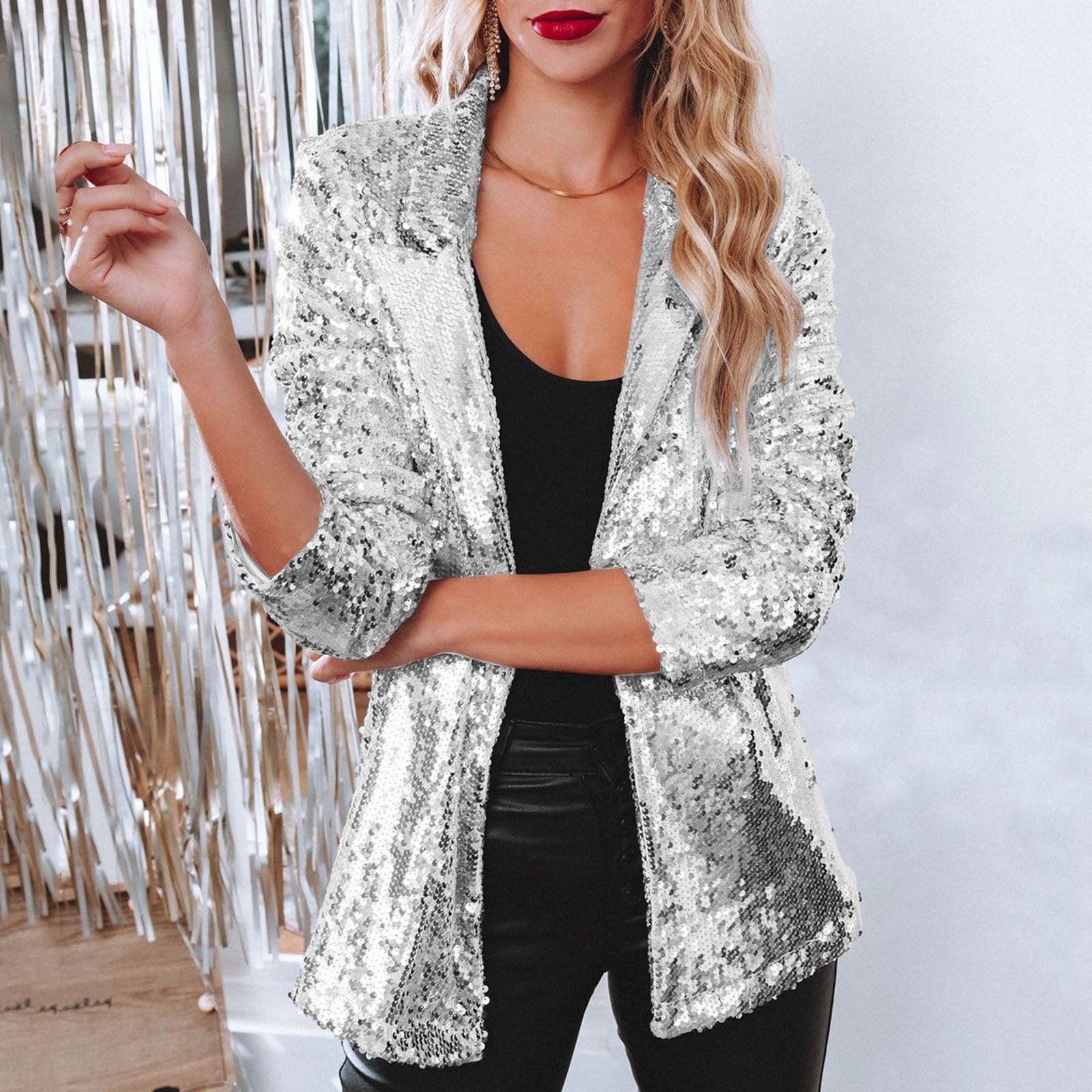 ShopNory Pailletten-blazer