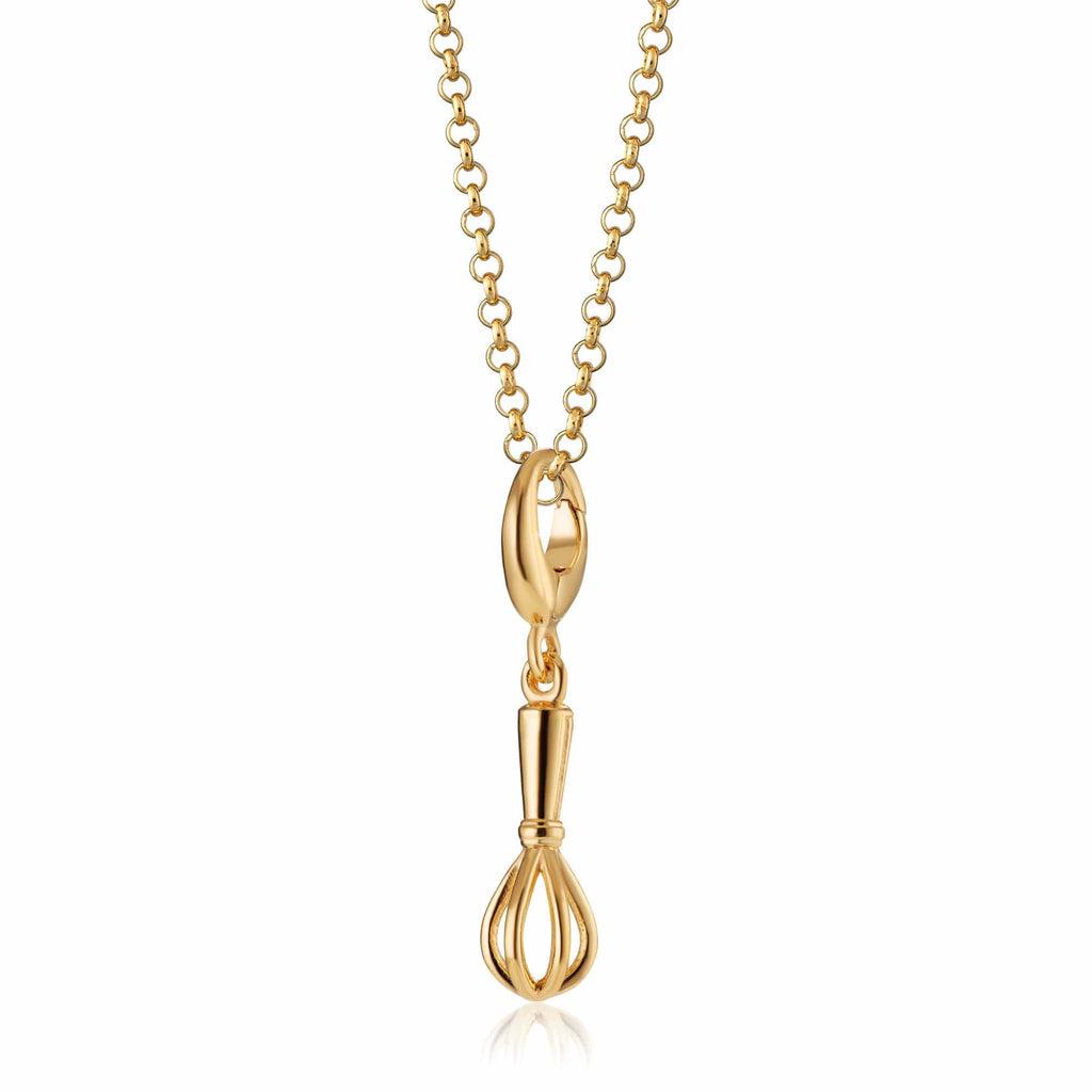 Gold Whisk Charm Halskette | Shop Nory