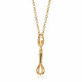 Gold Whisk Charm Halskette | Shop Nory