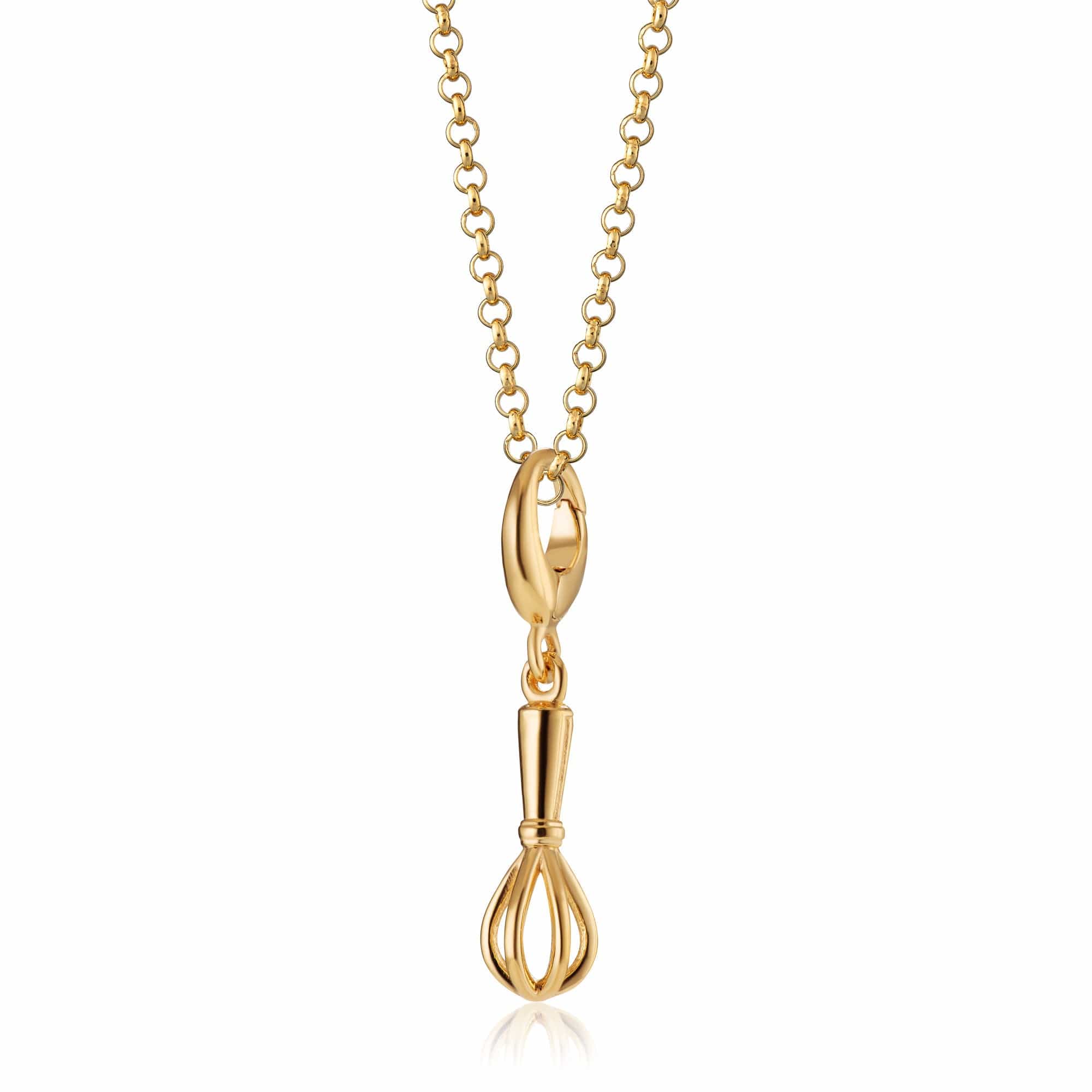 Gold Whisk Charm Halskette | Shop Nory