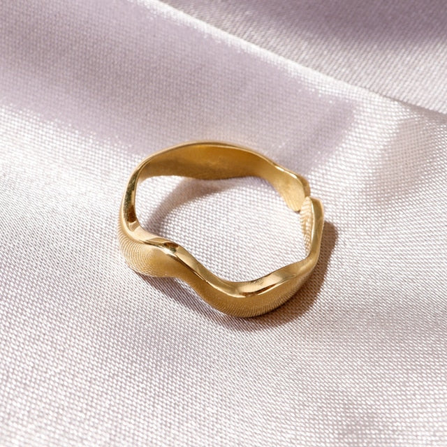 Trendige verstellbare Ringe aus Edelstahl | Shop Nory