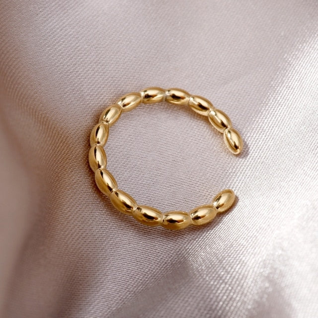 Trendige verstellbare Ringe aus Edelstahl | Shop Nory