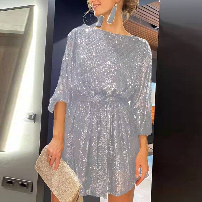 Lockeres Mini Partykleid