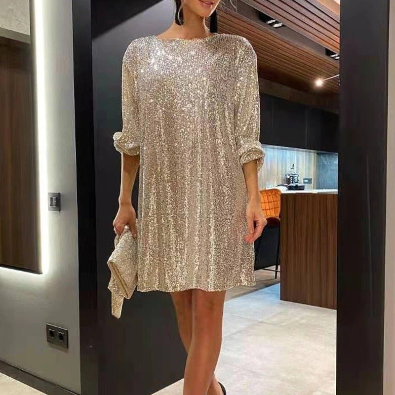 Lockeres Mini Partykleid