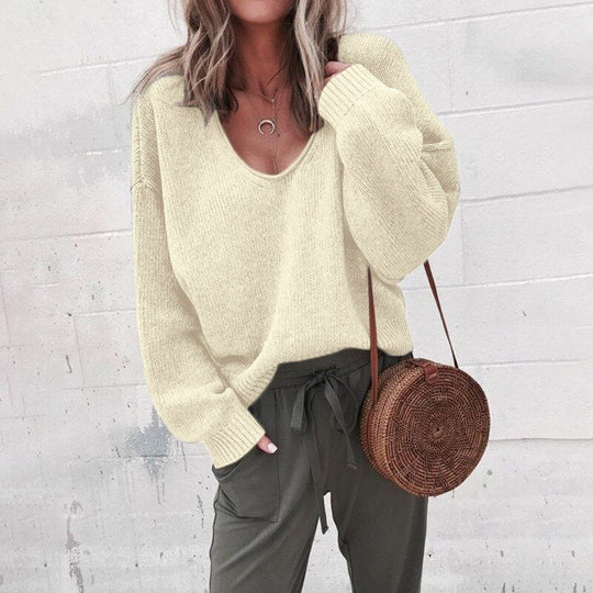 Oversized Wollpullover für Damen