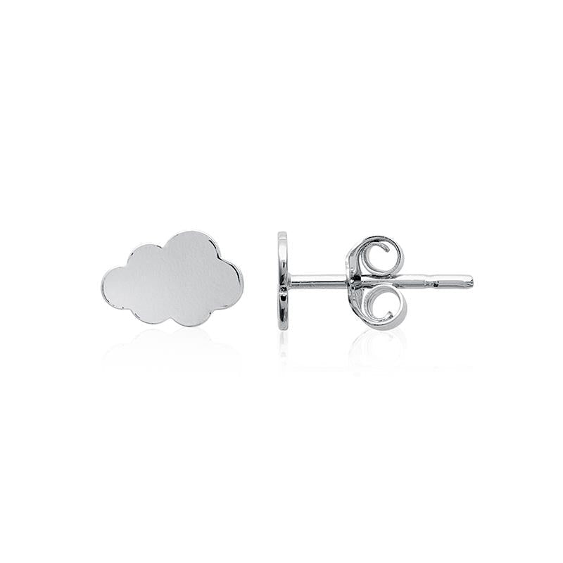 Ohrringe Wolke Ohrstecker aus Silber | Shop Nory