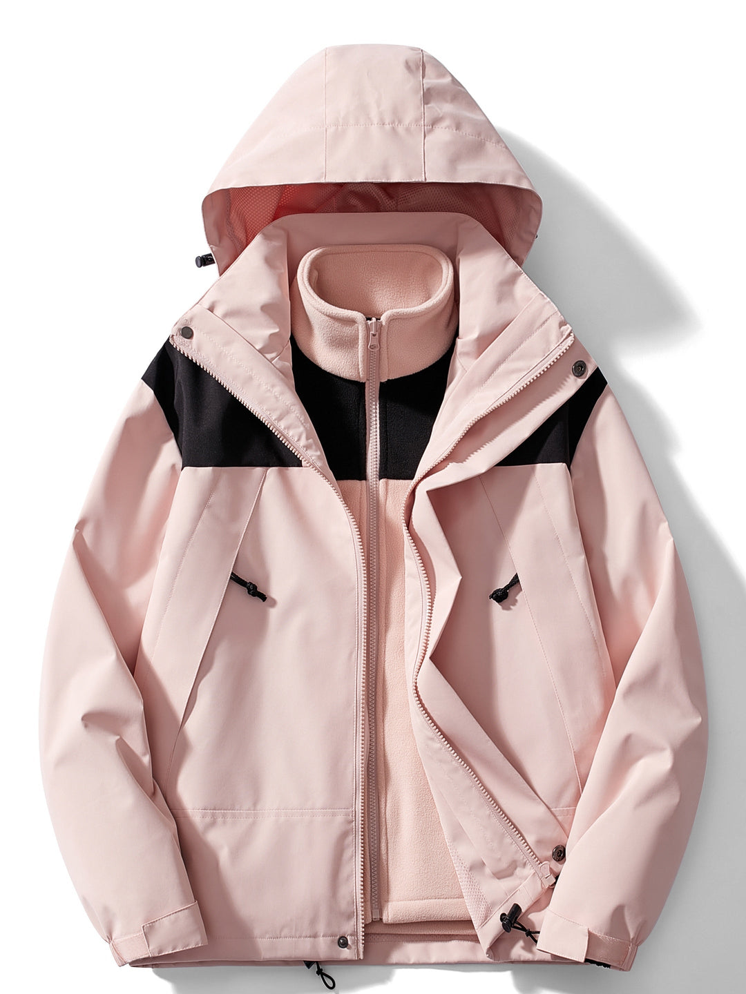 ShopNory | 3-in-1 Fleece-Winterjacke mit Kapuze für Damen