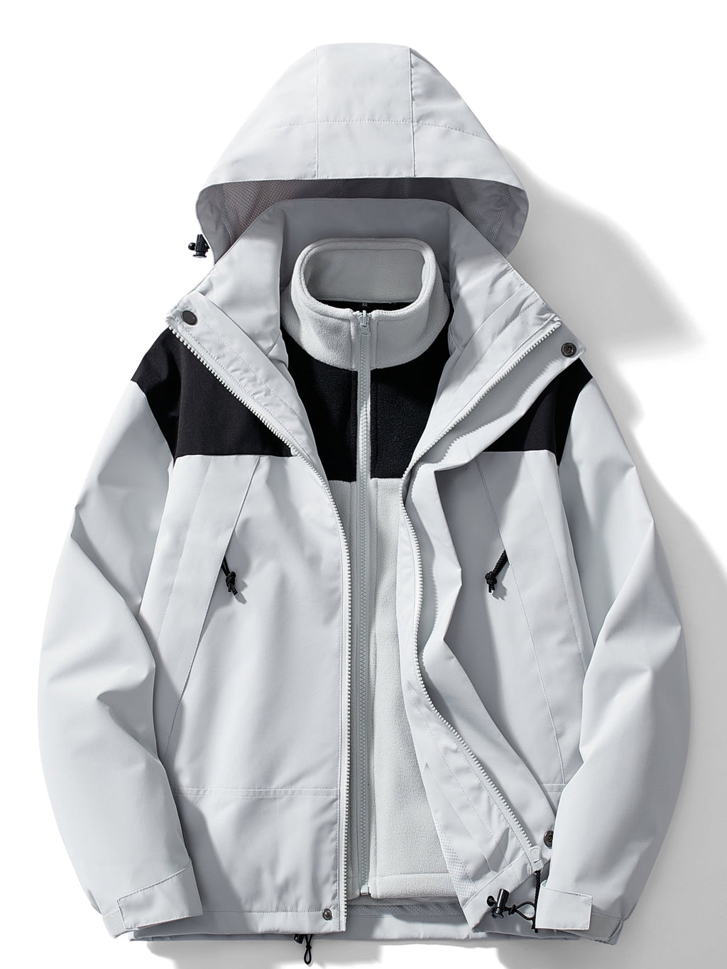 ShopNory | 3-in-1 Fleece-Winterjacke mit Kapuze für Damen