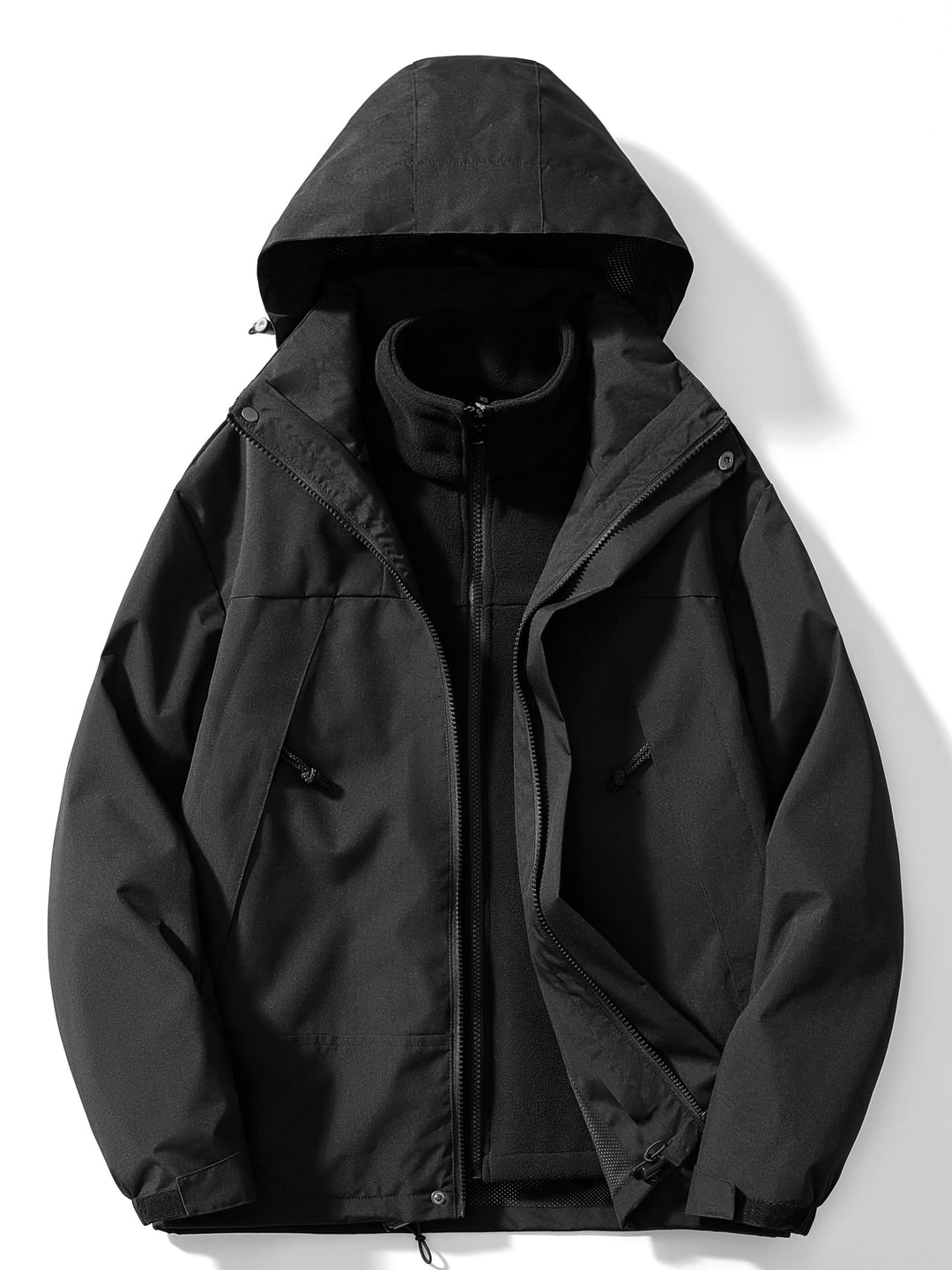 ShopNory | 3-in-1 Fleece-Winterjacke mit Kapuze für Damen