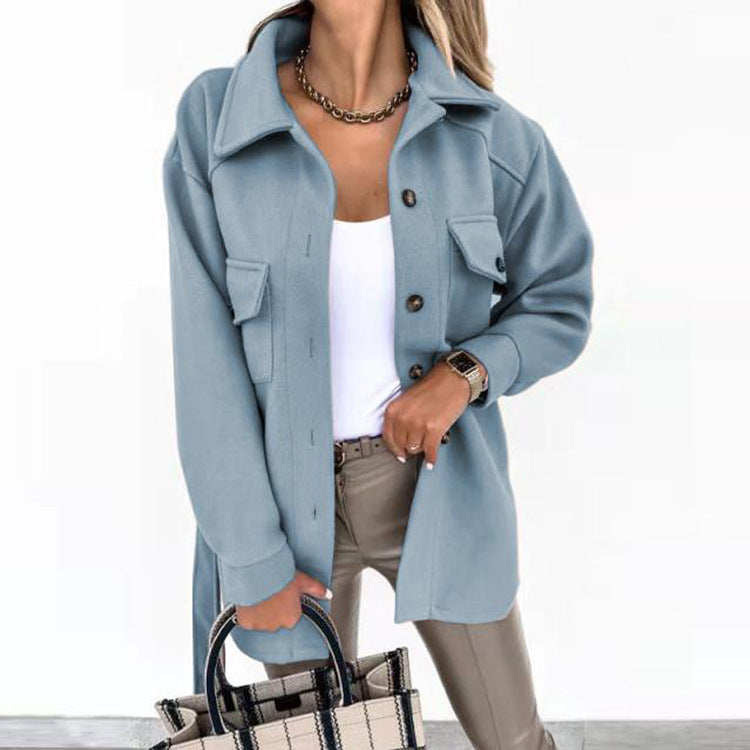 Damen Baumwoll Freizeitjacke - Eleganter & Vielseitiger Schnitt