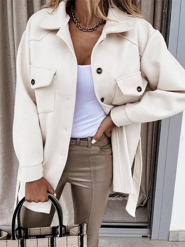 Damen Baumwoll Freizeitjacke - Eleganter & Vielseitiger Schnitt