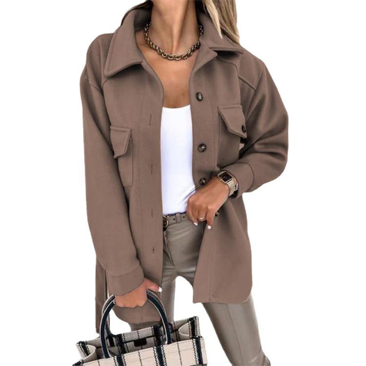 Damen Baumwoll Freizeitjacke - Eleganter & Vielseitiger Schnitt