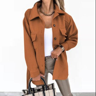 Damen Baumwoll Freizeitjacke - Eleganter & Vielseitiger Schnitt