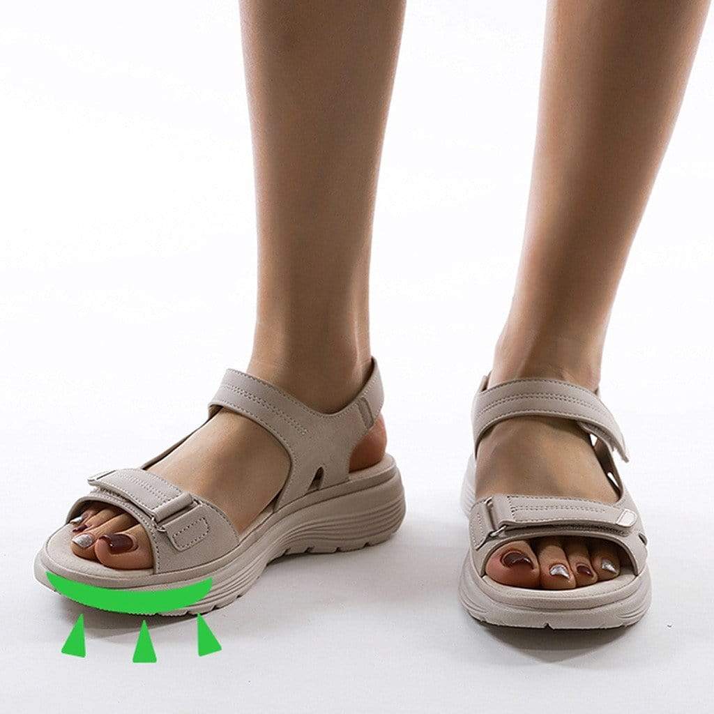 ShopNory | Orthopädische Sandalen für Damen – Verstellbare Riemen für Optimalen Komfort